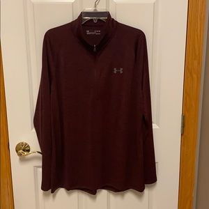 Men’s Under Armor Quarter Zip Heat Gear -XL
